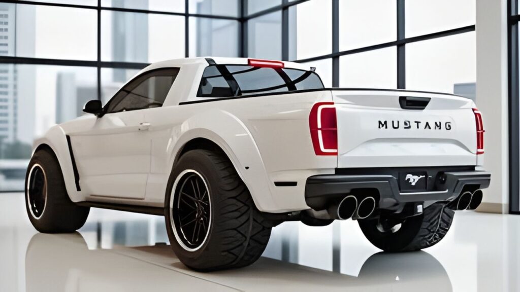 Ford Mustang Pickup 4×4 2026: muscle car con potencia todoterreno y espíritu de camioneta