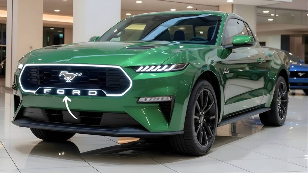 Ford Mustang Pickup 2026: motor 4×4 potente con funciones de IA y lujo avanzado