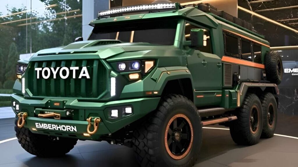 Toyota Emberhorn 2026: camión 10×10 de aventura con poder extremo y tecnología todoterreno