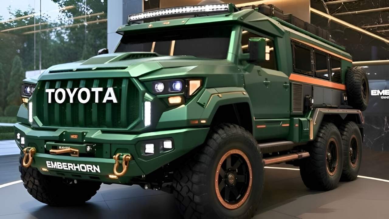 Toyota Emberhorn 2026: camión 10×10 de aventura con poder extremo y tecnología todoterreno
