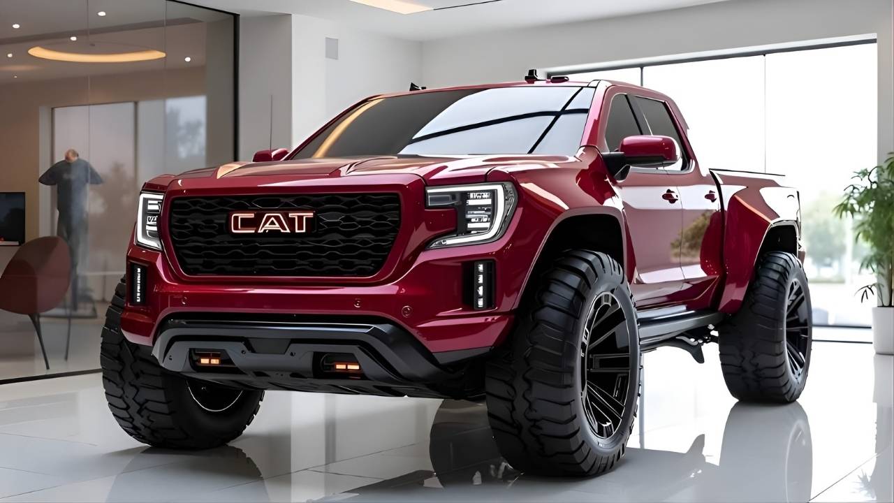 Caterpillar Pickup 2026: potente motor V8 y diseño robusto con seguridad avanzada
